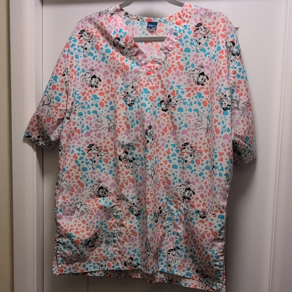 Playful Cartoon Print Women's Short Sleeve Top